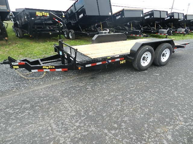 Big Tex 7 x 16 Full-Tilt Equipment Trailer – Removable Fenders image 1